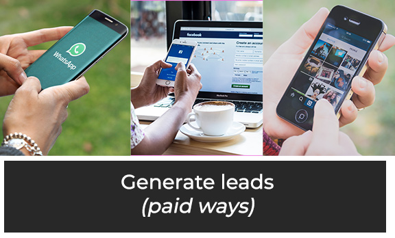 Generate Leads (paid ways)