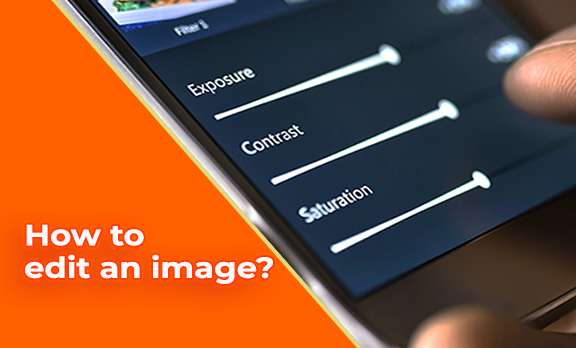 How to edit an image?