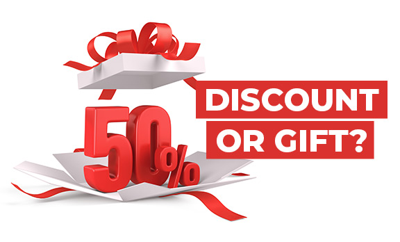 Discount or Gift