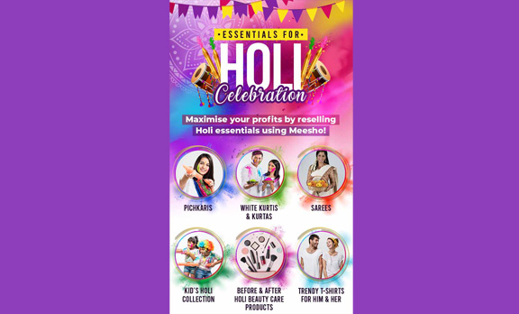 Essentials for Holi Celebration