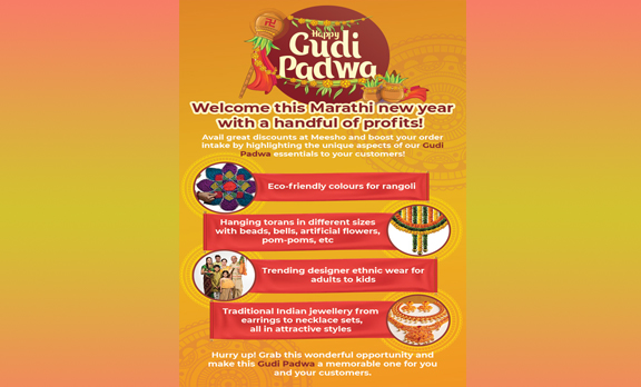 How to sell Gudi Padwa essentials?