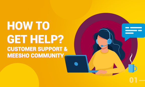 How to get help on Meesho?